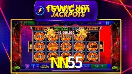 Slots com jackpots e giros grátis na NN55